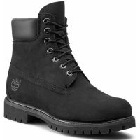 Ανδρικά Δερμάτινα Μποτάκια Μαύρα Timberland TB0110073-001