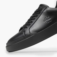 Ανδρικά Δερμάτινα Sneakers Μαύρα Calvin Klein YM0YM01344-0GJ