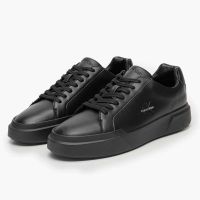 Ανδρικά Δερμάτινα Sneakers Μαύρα Calvin Klein YM0YM01344-0GJ