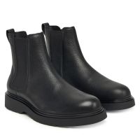 Ανδρικά Δερμάτινα Chelsea Μποτάκια Μαύρα Calvin Klein YM0YM01374-0GJ