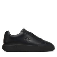 Ανδρικά Δερμάτινα Sneakers Μαύρα Calvin Klein YM0YM01344-0GJ
