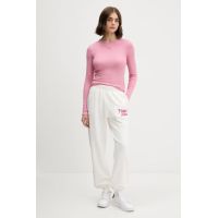 Γυναικεία Μακρυμάνικη Μπλούζα Ροζ Tommy Jeans DW0DW17387-THC