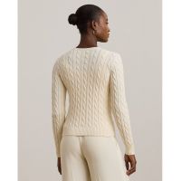 Γυναικεία Ralhan Πλεκτή Ζακέτα Εκρού Ralph Lauren 200932225001-101