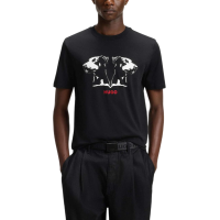 Ανδρικό Dobero T-shirt Μαύρο Hugo 50542734-001