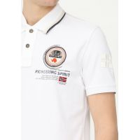 Ανδρικό Polo Gandy Λευκό Napapijri NP0A4G2J-0021