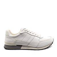 Ανδρικά Δερμάτινα Padova Sneakers Λευκά Padova Sneakers Λευκά Guess FM6PDVLEA12-WHITE