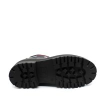 Γυναικεία Δερμάτινα Flatform Chelsea Μποτάκια Μαύρα Tommy Jeans EN0EN02301-BDS