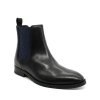 Ανδρικά Δερμάτινα Lineus Μποτάκια Μαύρα Ted Baker 273332-BLACK