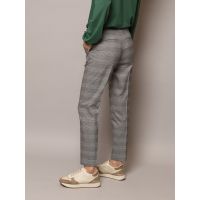 Γυναικείο Καρό Filica Παντελόνι Γκρι Heavy Tools W23475-WOVEN