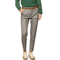 Γυναικείο Καρό Filica Παντελόνι Γκρι Heavy Tools W23475-WOVEN