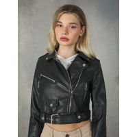 Γυναικείο Perfecto Μπουφάν Μαύρο Alcott GB2257DO-BLACK