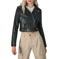 Γυναικείο Perfecto Μπουφάν Μαύρο Alcott GB2257DO-BLACK