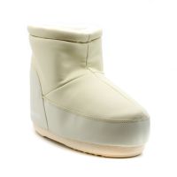 Unisex Icon Low Nolace Rubber Μπότες Μπεζ Moon Boot 14094100-003