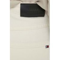 Γυναικείο Classic Straight Παντελόνι Εκρού Tommy Hilfiger WW0WW40642-1CE