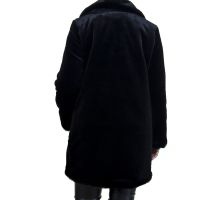 Γυναικεία Οικολογική Γούνα Μαύρη Emporio Co. Polso-black
