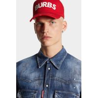 Ανδρικό Western Τζιν Πουκάμισο Μπλε Dsquared2 S74DM0795S30341-470