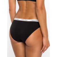 Γυναικεία Σλιπ 3 Τεμαχίων Μαύρα Calvin Klein 000QD3588E-001