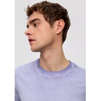 Ανδρικό T-Shirt Λιλά S.Oliver 2141047-4809