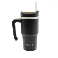 Ποτήρι Θερμός 600ml Μαύρο Mele M200-BLACK