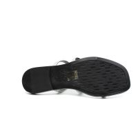Γυναικεία KL Rhinestone Σανδάλια Ασημί Karl Lagerfeld KL87405-GSL HEAVY GLITTER