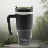 Ποτήρι Θερμός 600ml Μαύρο Mele M200-BLACK