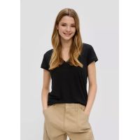 Γυναικείο T-shirt Μαύρο S.Oliver 2144034-9999