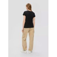 Γυναικείο T-shirt Μαύρο S.Oliver 2144034-9999