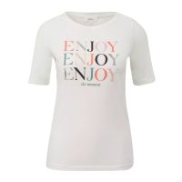 Γυναικείο T-Shirt Λευκό S.Oliver 2145266-02D0
