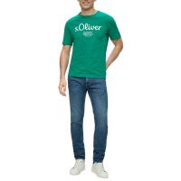 Ανδρικό T-Shirt Πράσινο S.Oliver 2139909-76D1