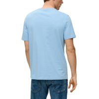 Ανδρικό T-shirt Γαλάζιο S.Oliver 2141458-50D1