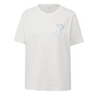 Γυναικείο T-Shirt Λευκό S.Oliver 2147851-02D2