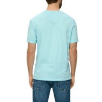 Ανδρικό T-Shirt Τυρκουάζ S.Oliver 2141235-60G1