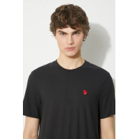 Ανδρικό Hemp Blend T-shirt Μαύρο Fjallraven 12600215-550 BLACK