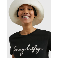 Γυναικείο Heritage T-shirt Μαύρο Tommy Hilfiger WW0WW24967-017