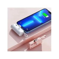 5000mAh  10W PTZ Portable Power Bank Για Iphone Και Android Type-C Λευκό