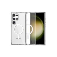 Magsafe Back Cover Σιλικόνης Διάφανο (Galaxy S23 Ultra)