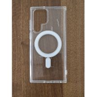 Magsafe Back Cover Σιλικόνης Διάφανο (Galaxy S23 Ultra)