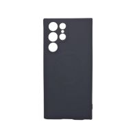 Magsafe Back Cover Σιλικόνης Μαύρο (Galaxy S22 ULTRA)
