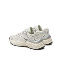Γυναικεία Δερμάτινα Runner Sneakers Λευκά Karl Lagerfeld KL65624-411 WHITE