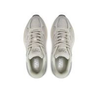 Γυναικεία Δερμάτινα Runner Sneakers Λευκά Karl Lagerfeld KL65624-411 WHITE