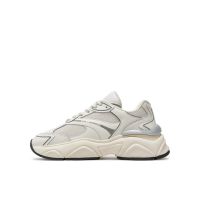 Γυναικεία Δερμάτινα Runner Sneakers Λευκά Karl Lagerfeld KL65624-411 WHITE