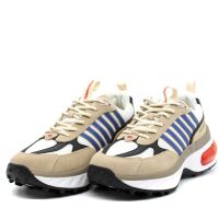 Ανδρικά Δερμάτινα Bubble Sneakers Μπεζ Dsquared2 SNM037901501210-M3003