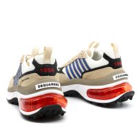 Ανδρικά Δερμάτινα Bubble Sneakers Μπεζ Dsquared2 SNM037901501210-M3003