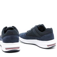 Ανδρικά Δερμάτινα Sneakers Navy Μπλε Tommy Hilfiger FM0FM05187-DW5