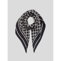 Γυναικείο K/Monogram Φουλάρι Μαύρο Karl Lagerfeld 245W3308-A998 BLACK/WHITE