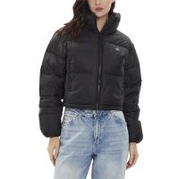 Γυναικείο Cropped Puffer Μπουφάν Μαύρο Calvin Klein J20J223577-BEH