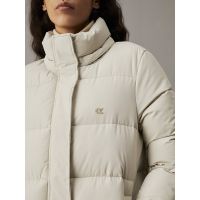 Γυναικείο Monologo Puffer Μπουφάν Μπεζ Calvin Klein J20J224104-PD7