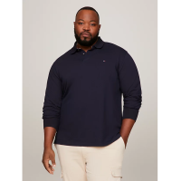 Ανδρικό Plus Size 1985 Μακρυμάνικο Polo Navy Μπλε Tommy Hilfiger MW0MW34102-DW5