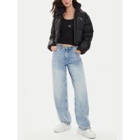 Γυναικείο Cropped Puffer Μπουφάν Μαύρο Calvin Klein J20J223577-BEH