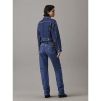 Γυναικείο Straight Τζιν Navy Μπλε Calvin Klein J20J224001-1A4